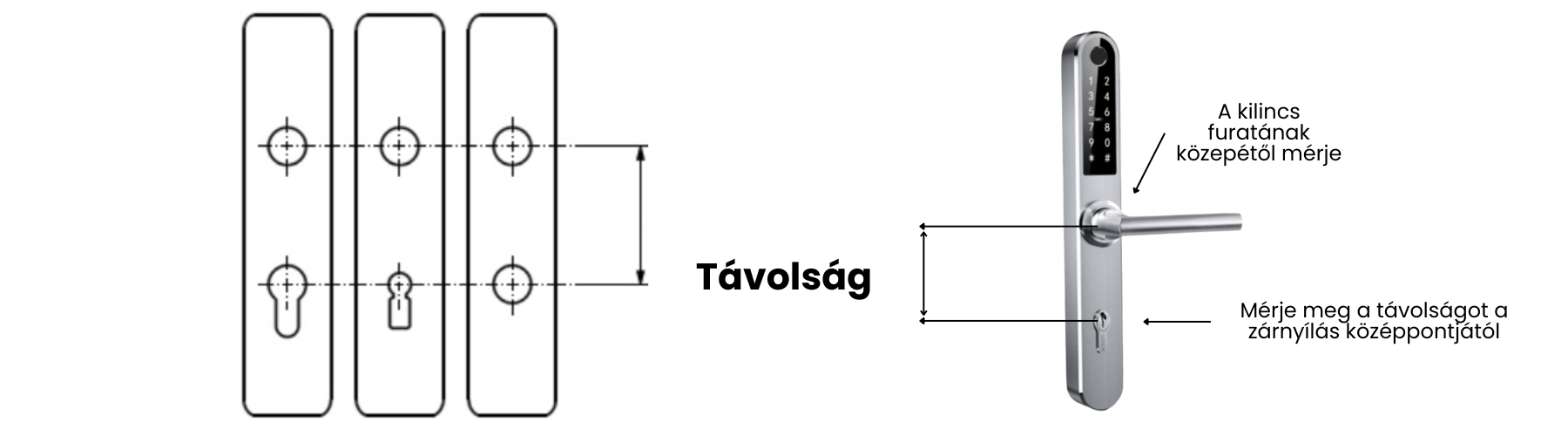 Štítové a rozetové kování kliky (3)